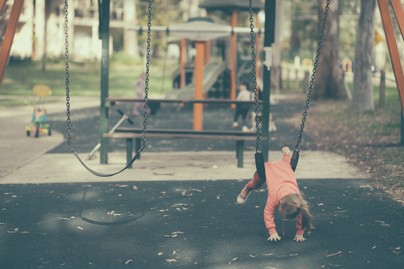 baby in park image